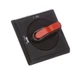 1PC ABB OHBS2AJ1 Selector Handle Operator, Black, IP65, N3R/12 NON-DEF, OT1