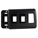 JR PRODUCTS342-12325 TRIPLE SWITCH BASE/FACE PLT BL