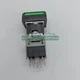 1PCS Fuji Green Illuminated Button AH164-TL AH164TL New