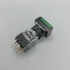 1PCS Fuji Green Illuminated Button AH164-TL AH164TL New