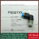 FESTO CORPORATON QSL-1/8-6 Push-in 90 deg Connector - US STOCK