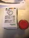 Red Push BUTTON ZB4BA4 SCHNEIDER   