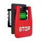 POWERTEC 120V/230V Dual Voltage, Paddle Switch, 28 Amps at 230 Volts, Red 