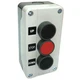 Dayton 32W273 Push Buttn Cntrl Statn, Up/Stop/Down, 22Mm