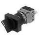 Fuji Electric AH165-P2B11 Switch Selector N.O./N.C. DPST 90� Knob 5A 250VAC 1...