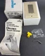 Vintage LEVITON 6606-I, Ivory Frame Gold Touch Plate Dimmer Single Pole,  Decora