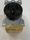 Hubbell Wiring Device-Hbl9367 50A Single Receptacle 250Vac 6-50R Bk