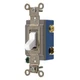 HUBBELL HBL1203W Wall Switch,White,15 A;Back; Side,3-Way 49YL54