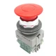 IDEC AYW411-R Red Push/Pull E-Stop Button, &oslash;22mm, 2NO, 600VAC/DC 10A Max