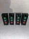 PBS-3 Commercial Garage Door Opener Push Button Wall Control Station (Lot Of 5)