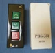 MMTC PBS-3R Metal Three Button Interior Wall Surface Mount Control Station Door