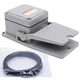 Twidec/ac 380V 15A Heavy Duty Foot Switch Spdt No Nc Electric Pedal Mo