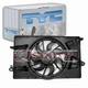TYC 623340 Dual Radiator & Condenser Fan Assembly for CH3115180 CH3115179 xe