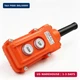 mxuteuk Rain Proof Up-Down Switch Control Station, Crane Pendant Hoist Push