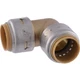(3)- SharkBite 3/4 In. x 3/4 In. 90 Deg. Push-to-Connect Brass Elbow (1/4 Bend)