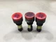 Lot Of 3 IDEC HW1E-LV Red Emergency Stop Twist Reset #44D15*AD