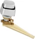 American Standard 047108-0020A Actuator, Polished Chrome, White