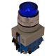 Idec ALW29910D-S-24V Illuminated Blue Momentary Pushbutton, &oslash;22mm, 1NO, HW-C10