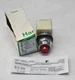 Square D Schneider Electric Push To Test Pilot Light LED Red 9001KT38LRR31