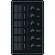 Blue Sea Systems Marine 5052 Circuit Panel - 6 Pos IP66 Waterproof Aluminum