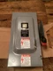 SQUARE D HEAVYT DUTY ENCLOSED DISCONNECT SWITCH H362, SER F3, 60 AMP, 600 VAC.