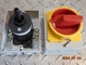 SALZER M221-24475 ROTARY SWITCH & ENCLOSURE ON/OFF KNOB 440T-MRKSE11EA MODIFIED
