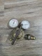 Victor SR-260A Regulator Acetylene Brass Gas Gauges Untested