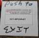 Dortronics 5211-MP23/RxE1  Mushroom Push Button Switch, Single Gang, Moment