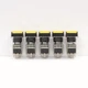 FUJI AH165-TL5Y11E3 Yellow Pushbutton Command Switch 24VDC LED (Pack of 5)