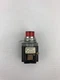 Furnas Electric 52PA4GN Red Pilot Light Series B 120VAC