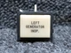 513-0101-604 Dialco Left Generator Inop Pushbutton