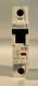 ONE (1) MOELLER Miniature Circuit Breaker FAZ-C1 1-Pole 5KA - 277/480VAC (USED)