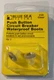 BLUE SEA SYSTEMS 4135 CLEAR PUSH BUTTON WATERPROOF BOOTS 3/8"-27 THREAD (2Pk)
