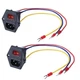 3Dman 15A 250V Rocker Switch On/Off Power Socket Inlet Module Plug 10A Fuse S...