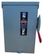 GE TG3222R Safety Disconnect Switch 60A 2P 240V 3R Enclosure Used
