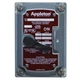 Appleton Electric Edsk-Mc3 Manual Motor Switch, 30 A, 3 P, 3 Phase, Handle,