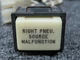 513-0101-604 Dialco Right Pneumatic Source Malfunction Switch