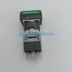 1PCS Fuji Green Illuminated Button AH164-TL AH164TL New