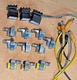 10 Turck Perma Prox Sensors BIM-IKT-AP6X-H1141 - 3 Numatics Actuators AH6-002