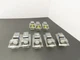 Fuji Electric Pushbutton White Yellow Momentary 22mm 250V 6A Lot of 8