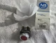 ( 1 )  Allen Bradley 800T-A6D1 Red Flush Head Push Button Series T Type 4