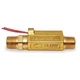 GEMS SENSORS FS-380, 168433 Liquid Flow Switch,Piston,SPST,20VA 1ALV9