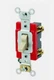10 Leviton 1221-2I 20A Ivory Toggle Single-Pole Quiet Switch Self Grounding