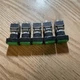 Lot of 5 Fuji Electric AH164-TL Green Illuminated Push Button AH164TL