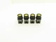 Fuji Electric Yellow Illuminated Push Button 30mm 600V 10A 30v Bulb Lot of 4