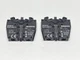 2 x Siemens 3SB3400-0A Auxiliary Contact Block 1 x NO 1 x NC 400V 10A 3SB3