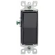 Leviton Mfg S15-5601-2E Black 15 Amp Decora Rocker Switch