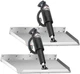 Lenco Marine - Trim Tab Kit - 15017-101 - 12" X 18", 12V, Edge Mount W/O Switch