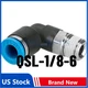 FESTO CORPORATON QSL-1/8-6 Push-in 90 deg Connector