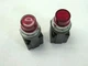 Furnas 52PA4E2 Pilot Red Light 120VAC/VDC Lot of 2